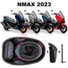 Forro Nmax 2023 Connected Premium Preto + Guidão + 1 Antena