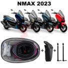 Forro Nmax 2023 Connected Standard Cinza + Guidão + 2 Antena