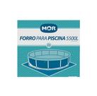 Forro Para Piscina Estrutural Redonda 5500 Litros - Mor