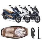Forro Pcx 160 2023 Premium Bege + Guidão Divisória 1 Antena