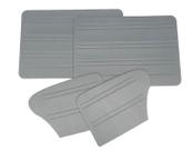 Forro Porta + Lateral Traseira Cinza Fusca 78 até 96 material sintético Forro Porta + Lateral Traseira Cinza Fusca 78 até 96 material sintético