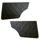 Forro Porta Traseira 4p Preto Uno 84 até 2004 material sintético