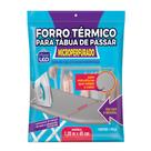 Forro Térmico Microperfurado p/ Tábua de Passar Roupas - 1,20x45cm - Plast Leo -