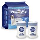 Forros de caixa de areia para gatos PawLyfe Jumbo 4MIL Extra Thick x20