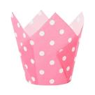 Forros De Cupcake À Prova De Óleo Estilo Jornal, 50 Peças, Copos De Papel Para Muffin De Tulipa,