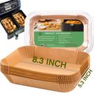 Forros de fritadeira Air Mutvle para fritadeira de ar fina Bella de 4 Qt (100 unidades)