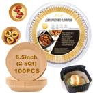 Forros de papel para fritadeira Air Fryer Ailun 16,5 cm 100 unidades para fritadeira de ar de 2-5L