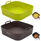 Forros de silicone Air Fryer 5L para Ninja AF141/AF181/COSORI 2Pk