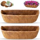 Forros para Jardineiras REMIAWY 61 cm Fibra de Coco Natural - 2 Unidades