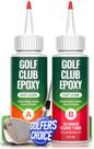 Fortivo de cura rápida de epóxi de taco de golfe para reparo de tacos de golfe