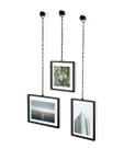 Fotochain conjunto com 3 peças - porta retratos preto