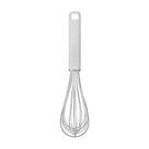 Fouet KitchenAid Batedor de Ovos Profissional Branco Utensílio Cozinha para Misturar Massas Cremes Molhos Inox Resistente