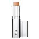 Foundation Stick PÜR Beauty 4 em 1, bronzeado claro com cobertura média