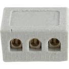 Foxlux Conector Porce. Tripolar 10 - Kit C/10 Pc