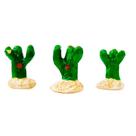 Fragata Kit Cacto 3 Und Enfeite Aquário Fonte Jardim