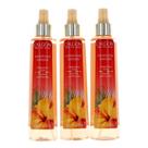 Fragrance Mist Calgon Hawaiian Ginger 240 ml, pacote com 3 para mulheres