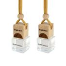 Fragrância para Carro Bright Spot Surf Shack Coco Amadeirado - 2 Unidades