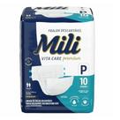 Fralda Adulto Premium Vita Care Mili Tam P Pacote com 10 Unidades