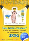 Fralda baby bee dermoprotetora 2xxg 34un