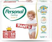Fralda Baby Personal Pants XG, 34 Unidades Premium - 13 a 18kg