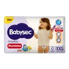 Fralda Babysec Galinha Pintadinha Shortinho Premium Hiper XXG 42 Unidades