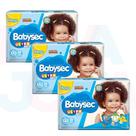 Fralda BabySec -Galinha Pintadinha Ultra Mega 3 Pacotes + 13 kg Tamanho XXG - 84 Unidades