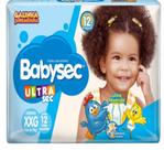 Fralda BabySec Galinha Pintadinha Ultra Sec Jumbinho XXG 12 unidades Fralda BabySec Galinha Pintadinha Ultra Sec Jumbinho XXG 12 unidades