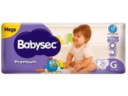 Fralda Babysec Premium Galinha Pintadinha Tam. G 8,5 a 12k