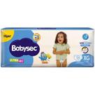 Fralda Babysec Ultra Hiper com 56 Fraldas Tam XG de 11-14kg
