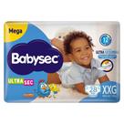 Fralda BabySec Ultra Mega 1 Pacote Tamanho XXG 28 Unidades