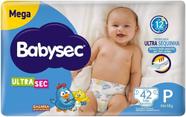 Fralda Babysec Ultrasec Galinha Pintadinha P 42 fraldas