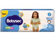 Fralda Babysec Ultrasec Galinha Pintadinha Tam. XG 11 a 14kg 56 Unidades