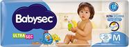 Fralda Babysec Ultrasec Jumbo Galinha Pintadinha M com 26 unidades