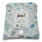 Fralda Bebê Luxo Bainha Reforçada Macia Absorvente Cor:Folhagem