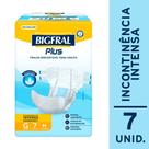 Fralda Bigfral Plus G 7 Unidades
