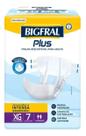 Fralda bigfral plus xg com 7 uni