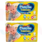 Fralda Calça Mamypoko Dia e Noite Amarelo 2 pacotes M 6-10kg 68 unidades