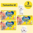 Fralda Calça Mamypoko Dia e Noite Amarelo 3 Pacotes Tamanho M Com 34 Unidades -102 Total