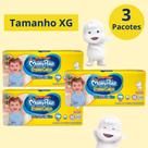 Fralda Calça Mamypoko Dia e Noite Amarelo 3 Pacotes Tamanho XG Com 26 unidades - 78 Total