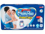 FRALDA CALCA MAMYPOKO SUPER SECA G/32 un (AZUL)