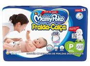 FRALDA CALCA MAMYPOKO SUPER SECA P/46un (AZUL)