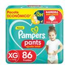 Fralda Calça Pampers Pants Ajuste Total Tam. XG 11 a 15kg 86 Unidades