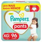 Fralda Calça Pampers Premium Care Pants XG 11 a 15kg 96 Unidades