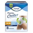 Fralda-Calça Tena Pants Confort P/M C8 Segurança Conforto