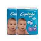 Fralda Capricho Baby Mega 2 Pacotes Tamanho P Com 192 Unidades