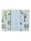 Fralda com 03 Unidades 100% Algodão Bebê 68Cm X 70Cm Bublim Petit Menino Incomfral
