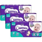 Fralda Cremer Magic Care Jumbinho - Kit com 3 pacotes - Tam P - 90 Unidades