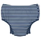 Fralda de banho Green Sprouts Navy Stripe 6 meses
