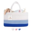 Fralda de bebê Caddy Luxury Little 43x25x23 cm Portable Blue