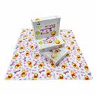 Fralda De Pano 70x70cm Ursinho Pooh Disney - Caixa Com 5